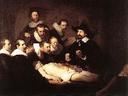 REMBRANDT Harmenszoon van Rijn The Anatomy Lecture of Dr. Nicolaes Tulp SE oil painting artist